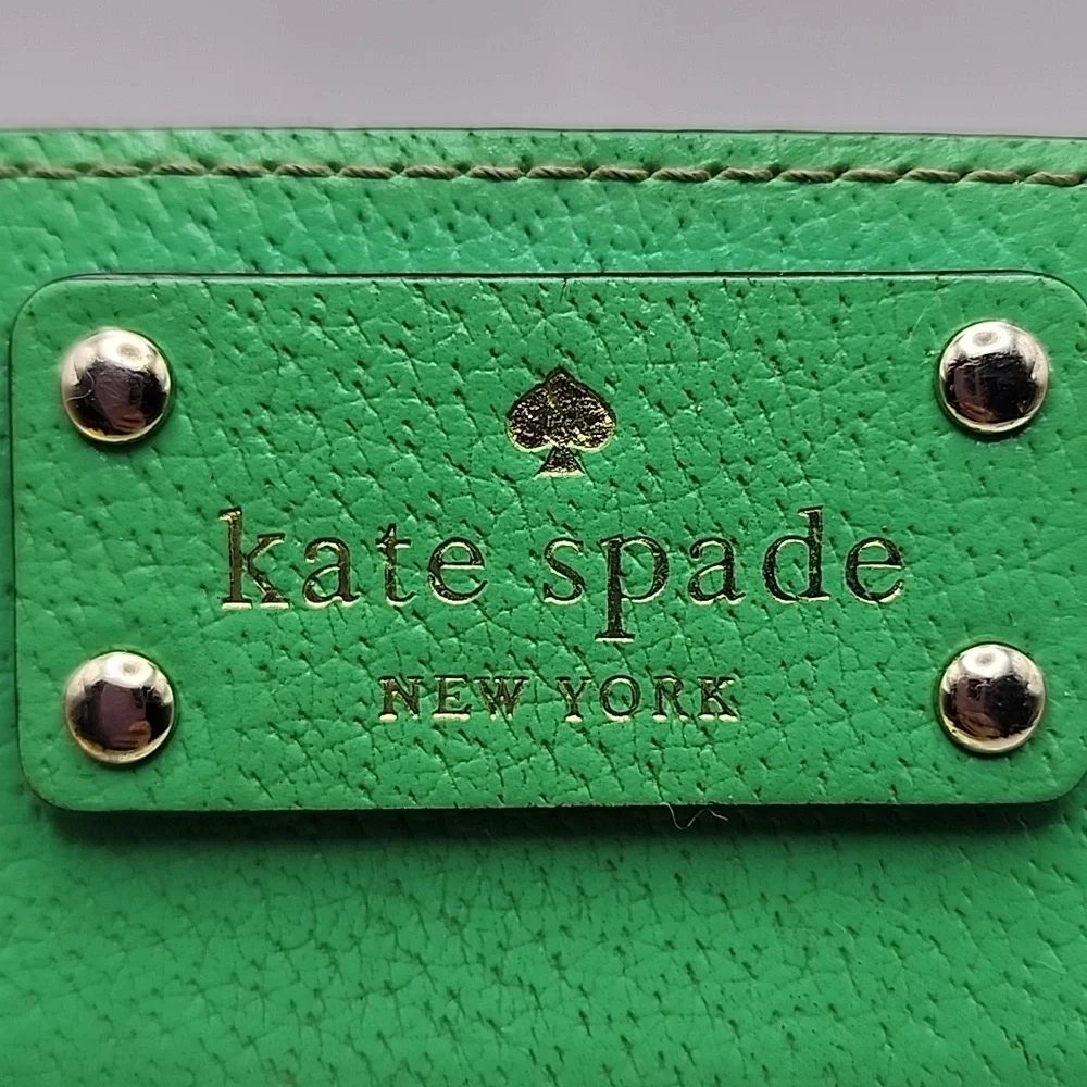 Kate Spade‎ Green Leather Card Holder